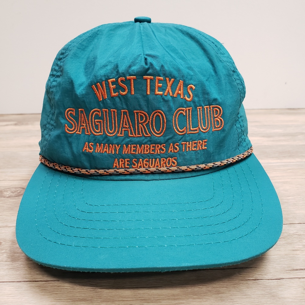 Sendero Provisions Co West Texas Saguaro Club Hat Cap Snapback Mens OS Blue Rope